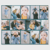 Grüne Umschlagpapier für DIY Custom Foto Geschenkpapier (Flach)