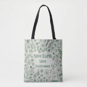 Grüne Umwelt-Tragetaschen Tasche (Vorderseite)