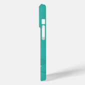 Grüne und Aquamarine Reben Case-Mate iPhone Hülle (Rückseite / Links)