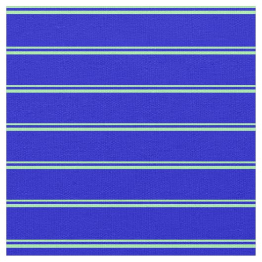 Grüne und blaue farbige Linien Stoff (Nahaufnahme)