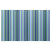 Grüne und blaue Linien Stoff (Fat Quarter (45,7 x 55,9 cm))