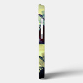 Grüne und blaue Sonnenblumen Art iPad Case (Rückseite / Links)
