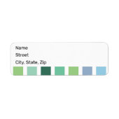 Grüne und blaue Streifen (Vorne)