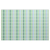 Grüne und blaue Streifen Stoff (Fat Quarter (45,7 x 55,9 cm))