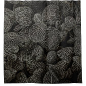 GRÜNE UND BROWNE KENNZEICHEN DUSCHVORHANG (Vorderseite)