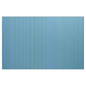 Grüne und Cornflower Blau farbige Linien Stoff (Yard (91,4 cm))