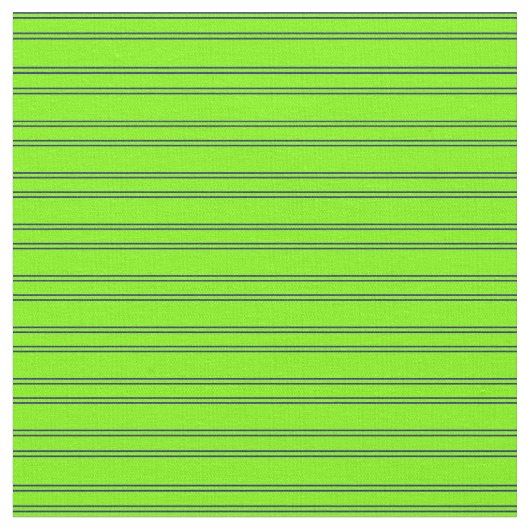 Grüne und dunkelblaue Linien Stoff (Nahaufnahme)
