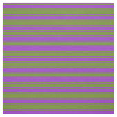 Grüne und dunkle Orchid-farbige Linien Stoff (Muster)
