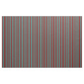 Grüne und dunkle rote Streifen des hellen Meeres Stoff (Fat Quarter (45,7 x 55,9 cm))