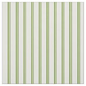 Grüne und feine cremefarbene Linien Stoff (Muster)