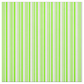 Grüne und feine cremefarbene Streifen Stoff (Muster)