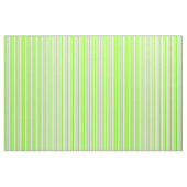 Grüne und feine cremefarbene Streifen Stoff (Fat Quarter (45,7 x 55,9 cm))