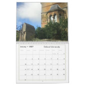 Grüne und Gärten in Oxford, UK Calendar 2025 Kalender (Jan 2027)