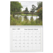 Grüne und Gärten in Oxford, UK Calendar 2025 Kalender (Mär 2027)