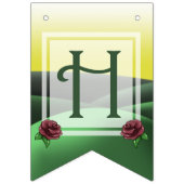 Grüne und Gelbe Geburtstagspartei Wimpelkette (Zweite Fahne)