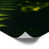 GRÜNE UND GELBE LEAF-PFLANZE POSTER (Ecke)