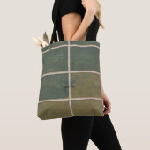 Grüne und gelbe Schublade Tasche (Von Nahem)