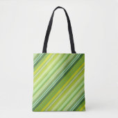 Grüne und gelbe Streifen Tasche (Vorderseite)