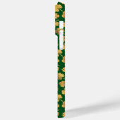 GRÜNE UND GOLD IRISCHE KLEEBLÄTTER Case-Mate iPhone HÜLLE (Rückseite / Links)