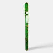 GRÜNE UND GOLD IRISH CELTIC-KLEEBLATT Case-Mate iPhone HÜLLE (Rückseite / Links)