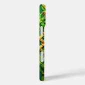 GRÜNE UND GOLD IRISH CELTIC-KLEEBLATT Case-Mate iPhone HÜLLE (Rückseite / Rechts)
