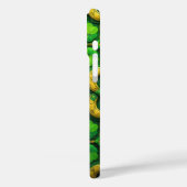 GRÜNE UND GOLD IRISH CELTIC-KLEEBLATT Case-Mate iPhone HÜLLE (Rückseite / Links)