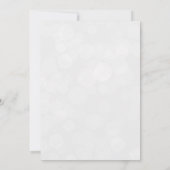 Grüne und goldene Brautdusche Einladung (Rückseite)