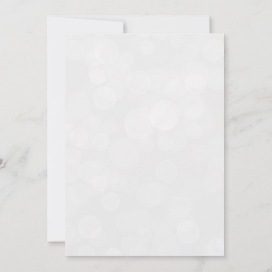 Grüne und goldene Brautdusche Einladung (Rückseite)