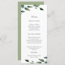 Grüne und goldene geometrische Hochzeit