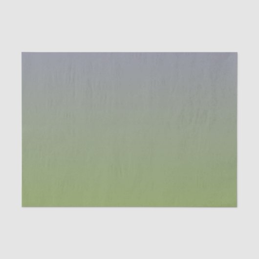 Grüne und graue Farben Seidenpapier (Vorderseite)