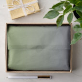 Grüne und graue Farben Seidenpapier (Geschenk)