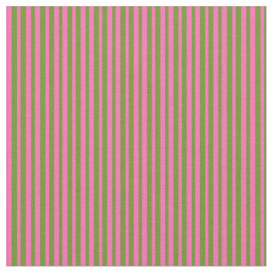 Grüne und heiß rosa farbige Linien Stoff