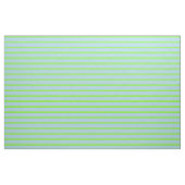Grüne und hellblaue Streifen Stoff (Fat Quarter (45,7 x 55,9 cm))