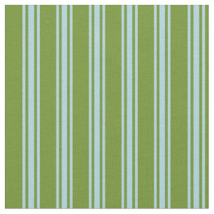 Grüne und helle blaue Streifen Stoff