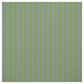 Grüne und helle Schiefergraue Linien Stoff (Muster)