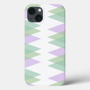 Grüne und lila Dreiecke Case-Mate iPhone-Hülle iPhone Hülle