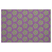 Grüne und Lila große texturierte Blume Stoff (Fat Quarter (45,7 x 55,9 cm))
