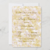 Grüne und Lila Kinderdusche - Einladung (Vorderseite)