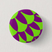 Grüne und Lila Skala Button (Vorderseite)
