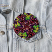 Grüne und Lila Speckle Button (Beispiel)