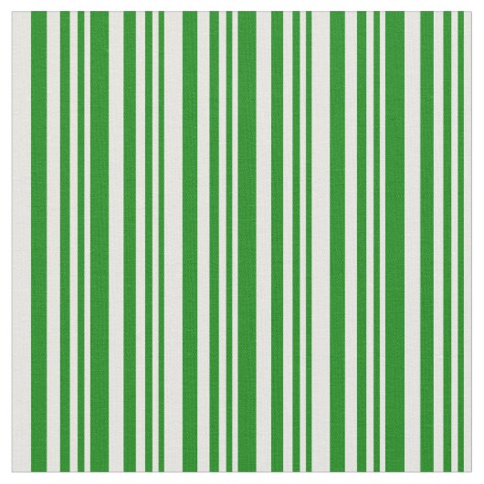 Grüne und Minzcreme-Muster Stoff (Nahaufnahme)