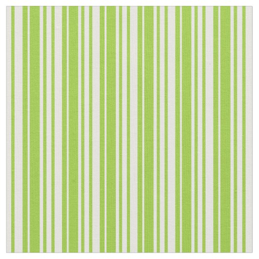 Grüne und Minze cremefarbene Linien Stoff (Nahaufnahme)