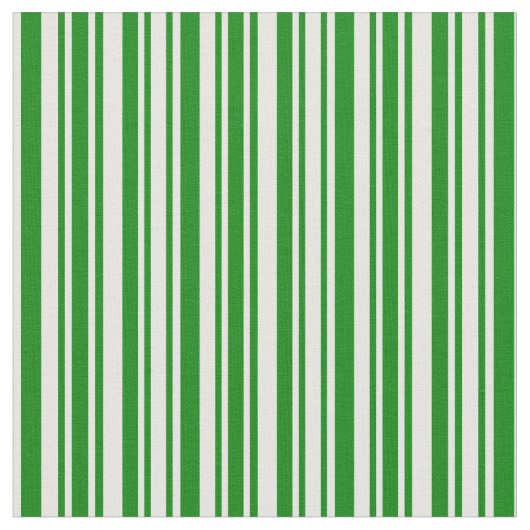 Grüne und Minze cremefarbene Linien Stoff (Nahaufnahme)