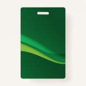 Grüne und orangefarbene Rasenpflege Landscaping & Ausweis (Rückseite)