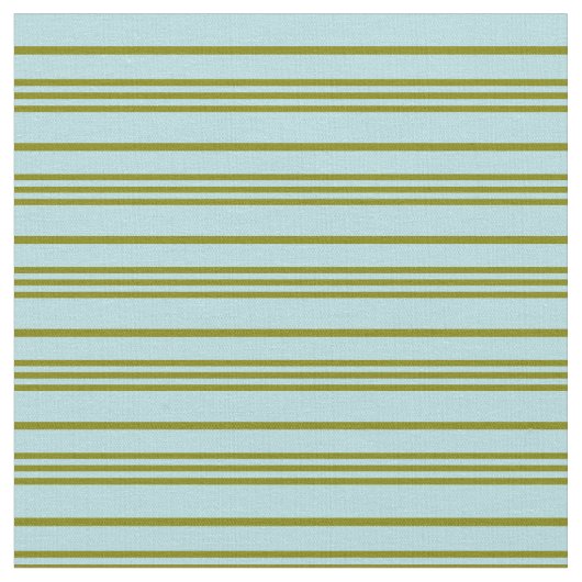 Grüne und Pulverfarbe blaue Linien Stoff (Nahaufnahme)