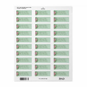 Grüne und rosa Hochzeitspastel (Vorne)