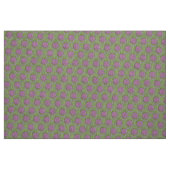 Grüne und rosa Texturierte Blume Stoff (Fat Quarter (45,7 x 55,9 cm))