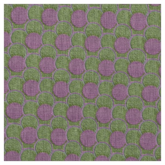 Grüne und rosa Texturierte Blume Stoff (Muster)