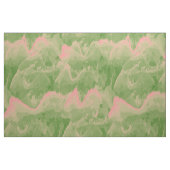 Grüne und rosa Wellen Stoff (Yard (91,4 cm))