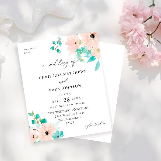 Grüne und rosafarbene Blumenzehen